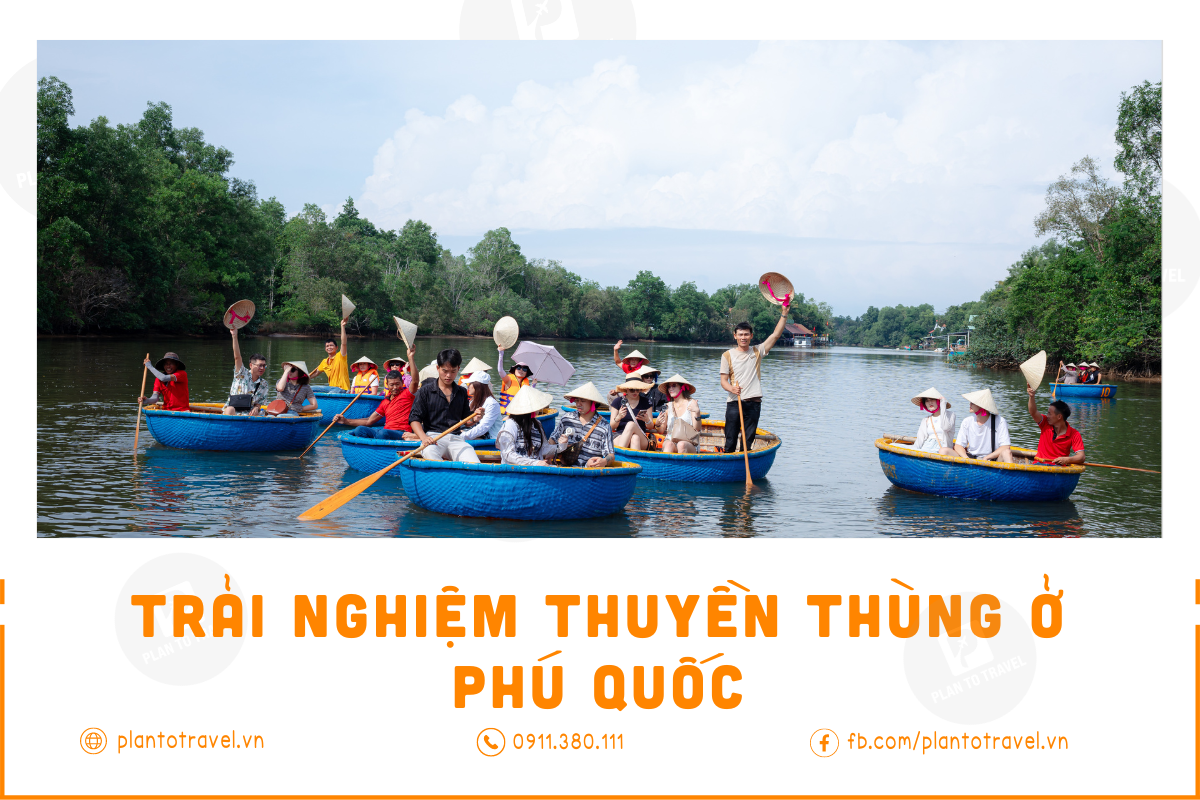 Khám phá vẻ đẹp hoang sơ của sông Cửa Cạn trên chiếc thuyền thúng truyền thống