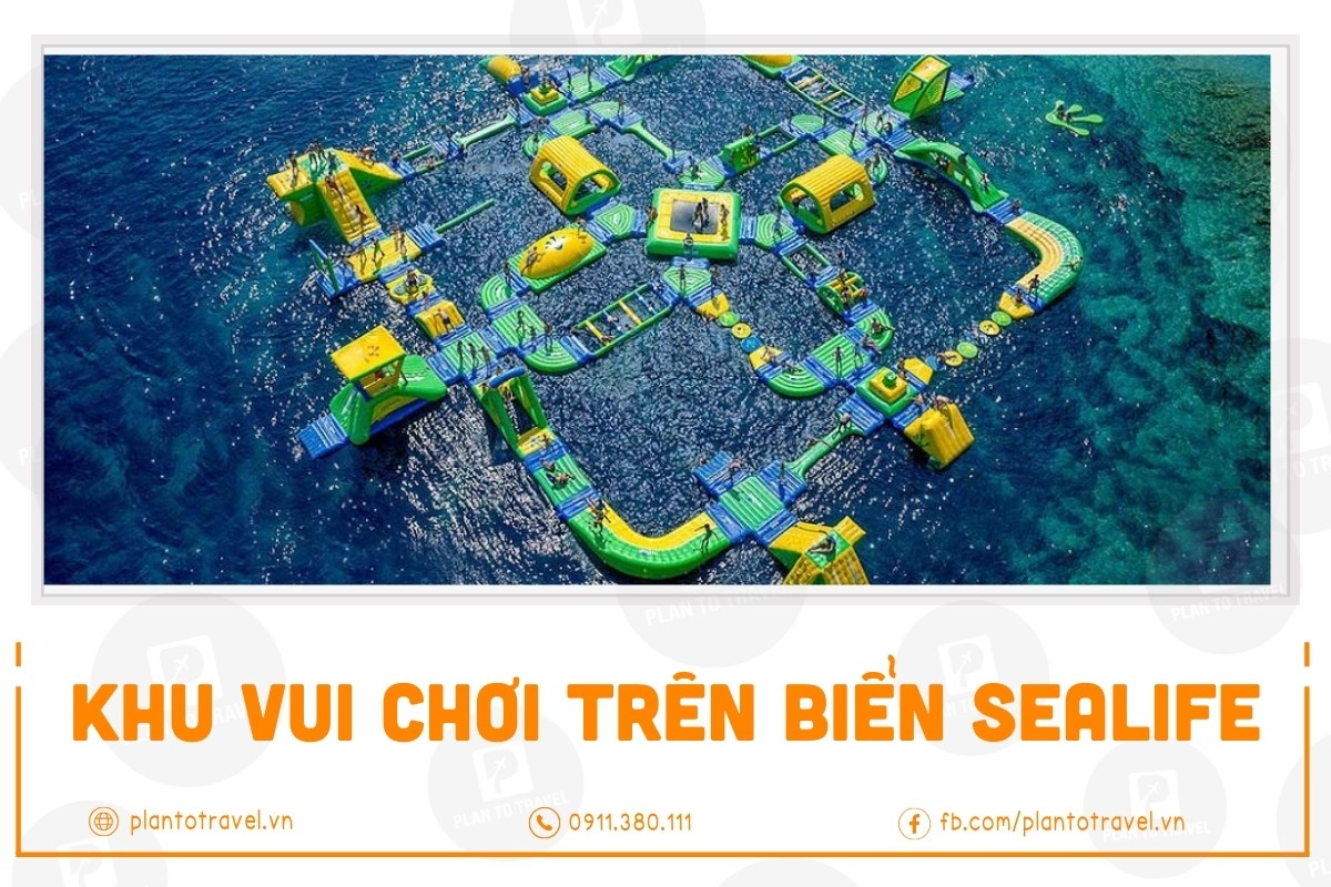 Khu vui chơi trên biển Sealife Nha Trang