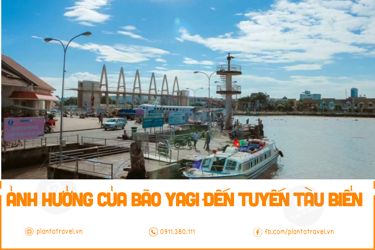 Ảnh hưởng của bão Yagi đến tuyến tàu biển