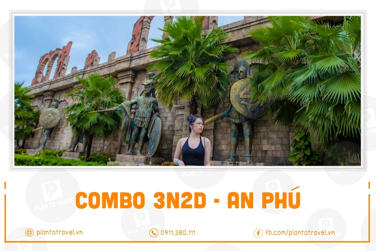 Combo 3 ngày 2 đêm Phú Quốc khách sạn An Phú 3*