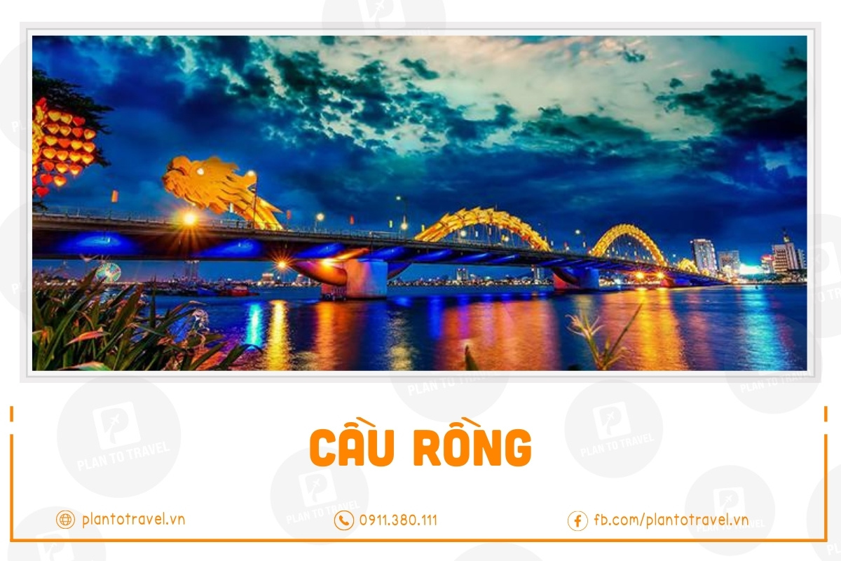 Cầu Rồng - biểu tượng của thành phố Đà Nẵng