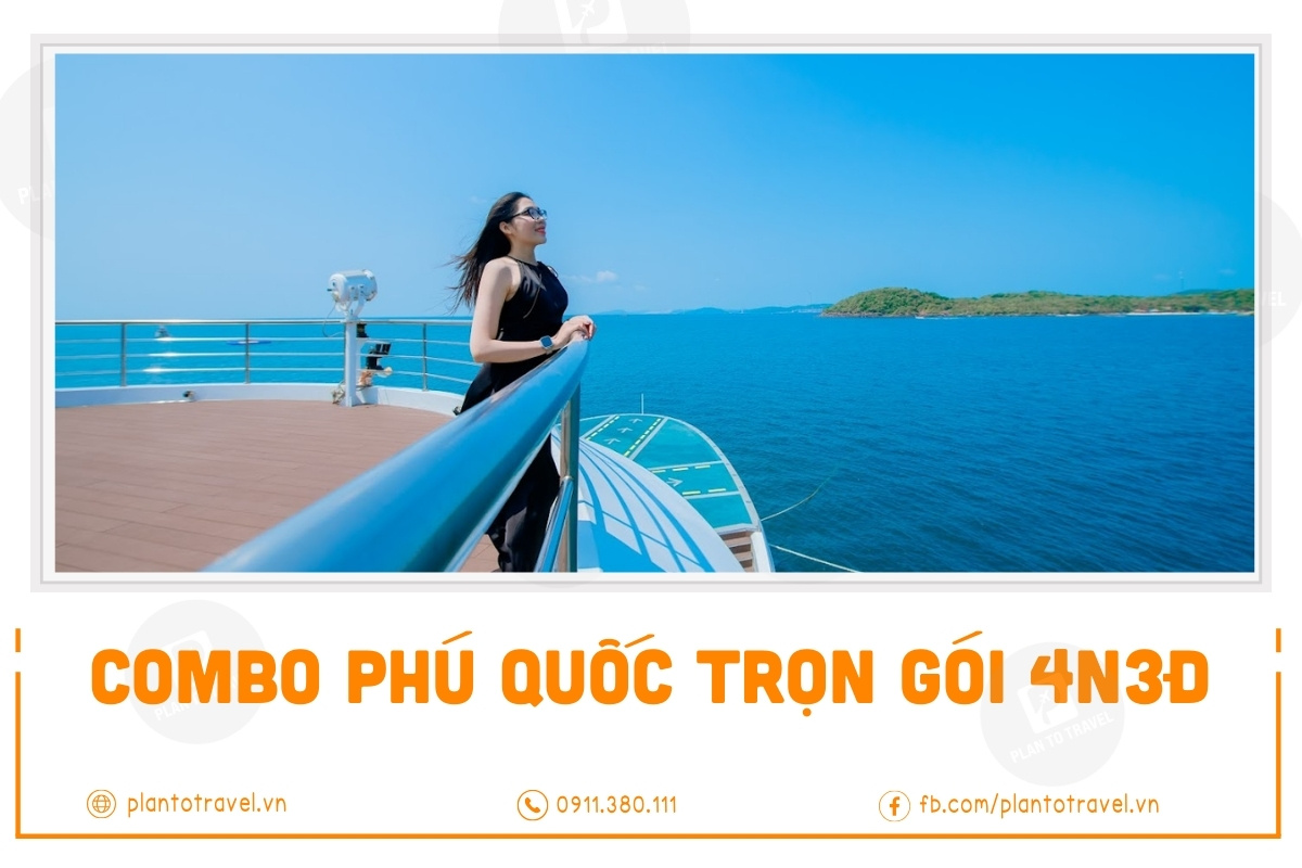 Combo khám phá Phú Quốc trọn gói 4N3Đ chỉ 3.250.000