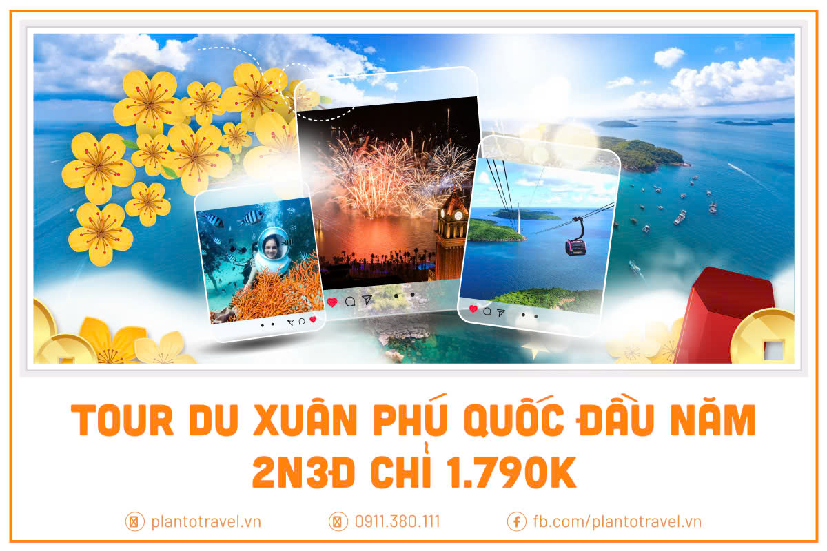 Combo Tết Phú Quốc 3N2Đ - Du Xuân Vạn Lộc Chỉ Với 1.790K