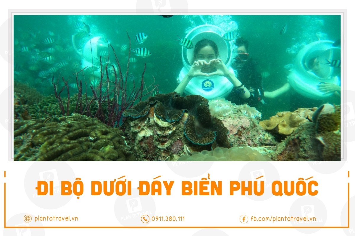 Đi bộ dưới đáy biển Phú Quốc | Trải nghiệm seawalking mới lạ