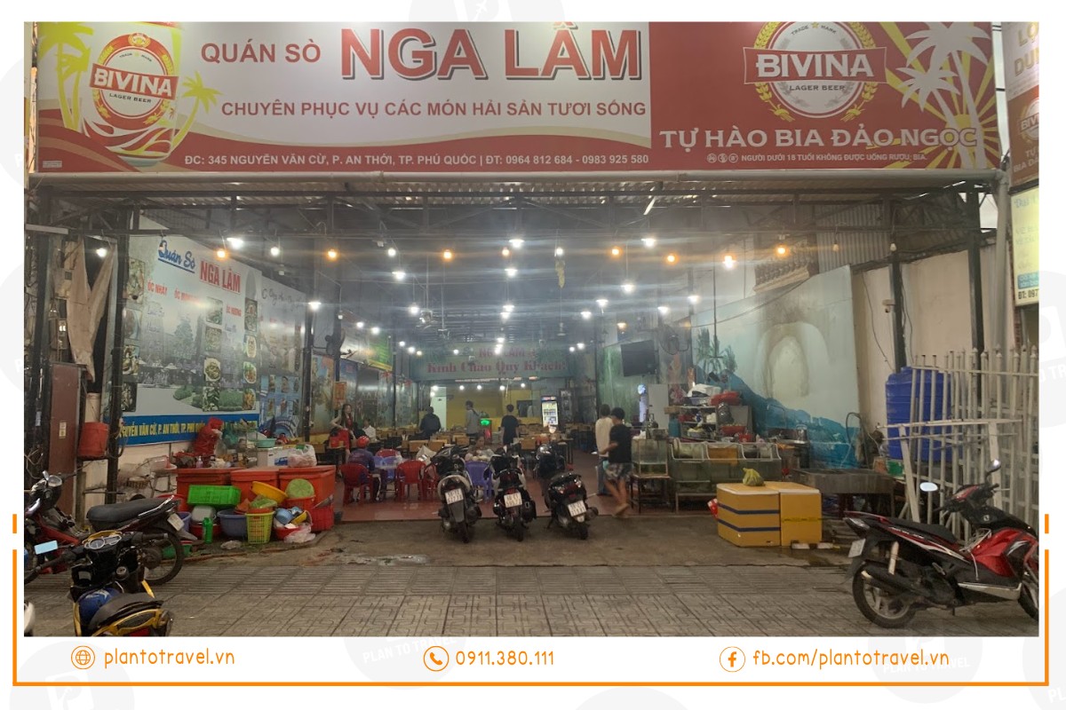 quán sò Nga Lâm là lựa chọn hàng đầu cho những ai muốn thưởng thức hương vị hải sản đặc sắc