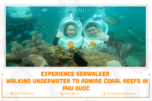 Experience Seawalker - Walking Underwater to Admire Coral Reefs in Phu Quoc