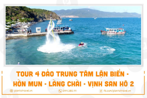 Tour 4 đảo Trung Tâm Lặn Biển - Hòn Mun - Làng Chài - Vịnh San Hô 2