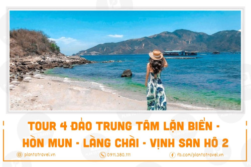 Tour 4 đảo Trung Tâm Lặn Biển - Hòn Mun - Làng Chài - Vịnh San Hô 2