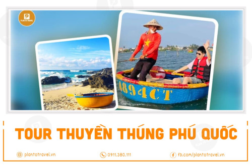 Tour thuyền thúng Phú Quốc