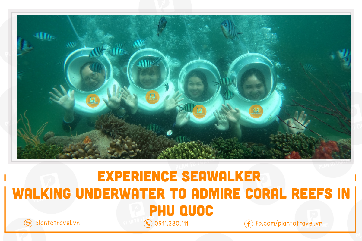 Experience Seawalker - Walking Underwater to Admire Coral Reefs in Phu Quoc