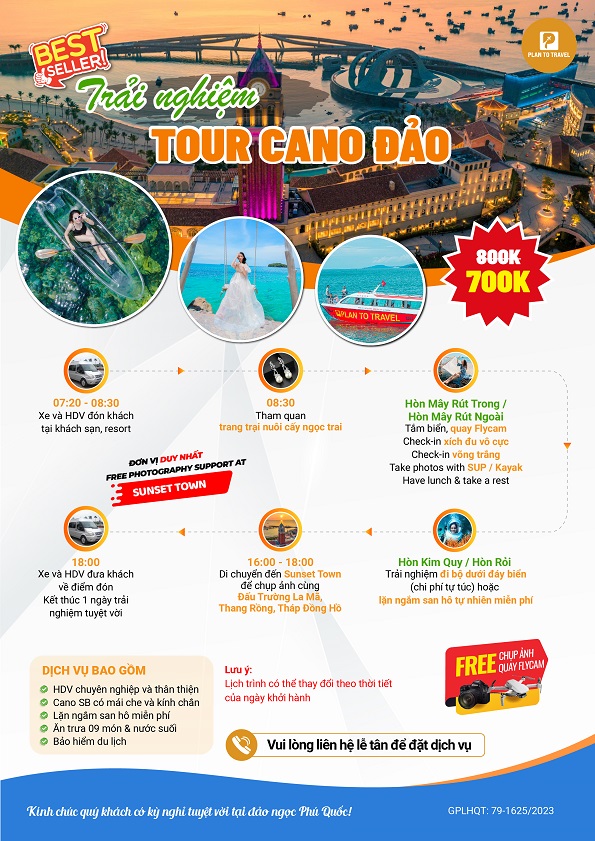 Trải nghiệm tour cano đảo Phú Quốc chỉ với 700.000VNĐ