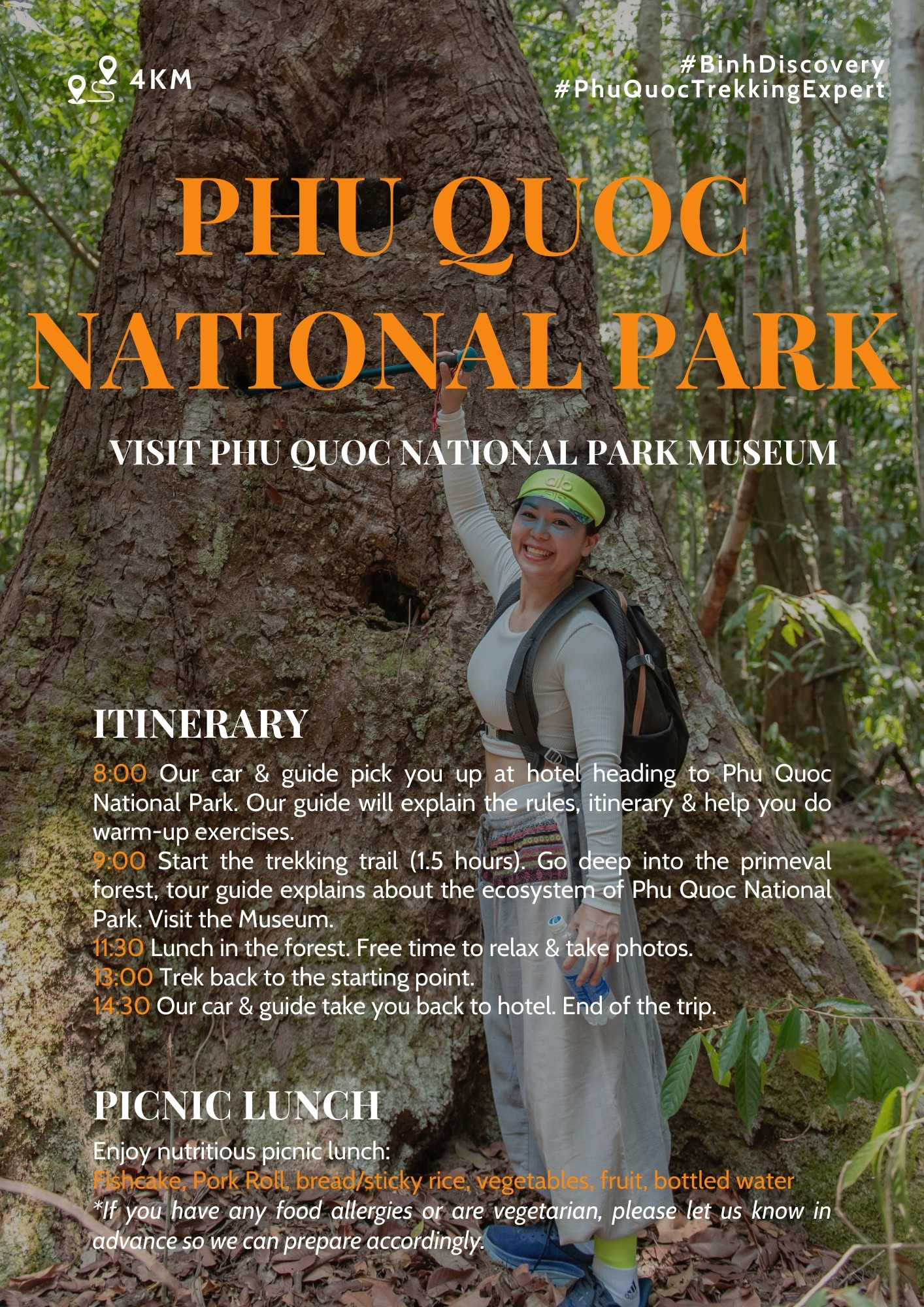 Tour Trekking Phu Quoc National Park 